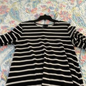 New directions 3/4 sleeve dress